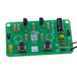 Przełącznik dotykowy START/STOP 9-12V z sygnalizacją LED - KIT AVT 725