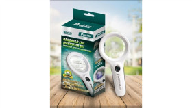 Lupa Z Podświetlaniem Led+Uv 2,5X/6X Ma-029