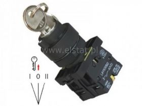 Stacyjka, 3 pozycje stabilny plastik [ L-0-P ]