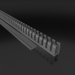 Korytko grzebieniowe 15x40 Kanał kablowy z pokrywą 1m 4/6/ E25