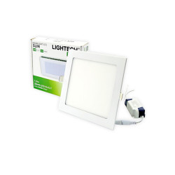 Oprawa LED downlight Slim 12W 4000K 960lm kwadrat biała 232491 Lightech