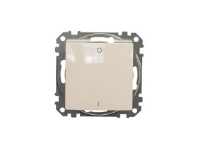 SEDNA DESIGN & ELEMENTS Wyłącznik pojedynczy 2-biegunowy beżowy SDD112102 SCHNEIDER ELECTRIC
