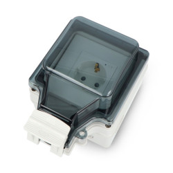 Tuya - zewnętrzne gniazdko z pomiarem energii IP67 260V - WiFi - RTX SET_HWPEW_IP