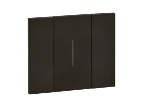 LIVING NOW Ramka 2 moduły - czarna KA4802KG LEGRAND