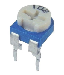 Potencjometr montażowy leżący jednoobrotowy 200K