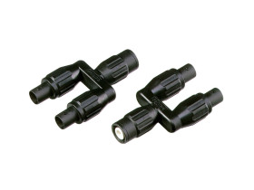 Adapter do złącz pomiarowych, rodzaj: Złącze męskie na żeńskie, Czarny