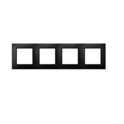 ARIA czarny R-4U/33 Ramka 4-krotna OSPEL