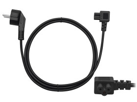 Kabel zasilający typ C5 3.0m kątowy