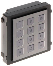 Moduł z szyfratorem, zas. 12VDC z innego modułu, IK7, IP65, HIKVISION