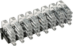 Światłowód do LED, sztywny, kątowy, dł. 15.7mm, 4-rzędowy, 32-drożny, , MENTOR