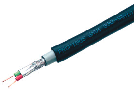 Kabel do transmisji danych 91.6 mm² 2 -rdzeniowy Ekranowany PVC 80 V PROFIBUS