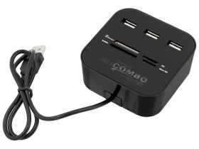 Czytnik kart All in One z hubem USB