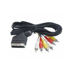 Złącze EURO-6RCA 2,5m / Lx8029 2.5M HQ