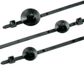 Opaska kablowa HellermannTyton T80RSFT 150-15493, 190 mm, poliamid 6.6, 1 szt.