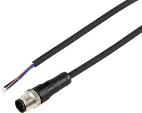 TRU COMPONENTS TC-12833220 Kabel połączeniowy czujnika/aktuatora, piny: 3, 5 m, 1 szt.