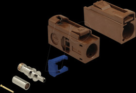 89690 FAKRA F jack 25 mm (long) for crimping