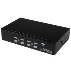 Przełącznik KVM Bez audio SV431DUSBU, 4-portowy USB 1 1, StarTech.com VGA