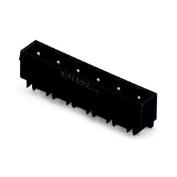 WAGO 231-240/001-000 MCS MIDI 10 Pole 12A 7.5mm Closed Vertical PCB Header Grey