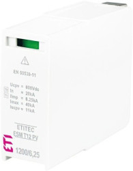Moduł wymienny ogranicznika przepięć PV typ T1+T2 (B+C) MOD. ESM T12 PV 600/6,25 S 002440642