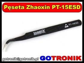 Pęseta antystatyczna ESD Zhaoxin PT-15ESD