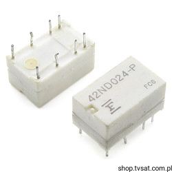 42ND024-P PCB Relay 24VDC 24V 1A R 3 kOhm THT FUJIKURA