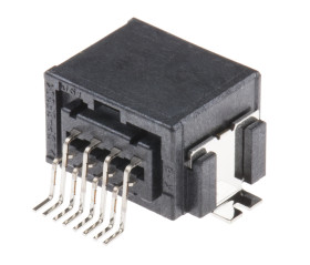 Złącze samochodowe 8-pinowe JST -rzędowe Męski 3A CPT Montaż powierzchniowy Lutowane Złącze CPT