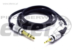 Kabel Jack AUX 3,5mm - 6,3mm stereo 3,0m Vitalco