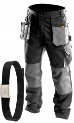 Długie spodnie robocze roz. XXL/58 + pasek dł 130cm NEO