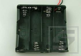 Pojemnik na baterie 4xR6 z kablem TYP12