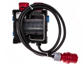 Rozdzielnica przenośna NYSA 2x16A/5P, 3x2P+Z (8 modułów) 9030149W