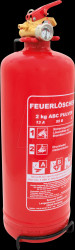 2KGP Fire extinguisher, powder, 2 kg