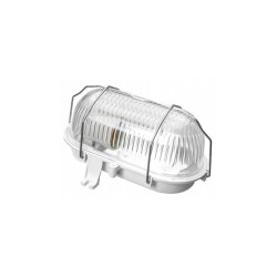 Oprawa kanałowa OVAL100 E27 25W siatka metalowa IP44 D.3152P Pawbol