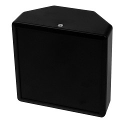 CamdenBoss CB1500-10SBK-KIT 1500 Series Enclosure &amp; Wall Mount Kit Solid Black