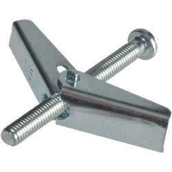 ForgeFix 10TOG550 Plasterboard Spring Toggle M5 x 50mm Bag 10
