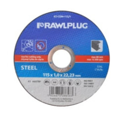 Ściernice korundowe do cięcia i szlifowania stali stopowych 230x22,23mm RT-CDM-230/19