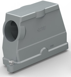 Housing, size HB24, die-cast aluminum, PG36, angled, screw locking, IP68, T1910241136-009