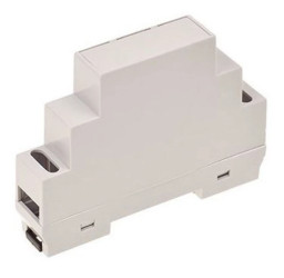 Obudowa DIN, 17.5 x 90.0 x 64.9mm, materiał: ABS, kolor: Jasnoszary, RS PRO