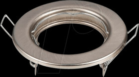 OT5071 Built-in ring GU10, MR16, stainless steel look, round, 2 pcs