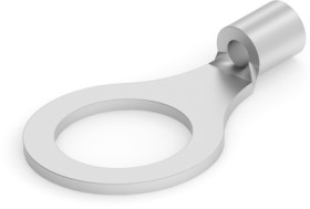 Uninsulated ring cable lug, 1.04-2.62 mm², AWG 16 to 14, 13.08 mm, M12, metal, 321165