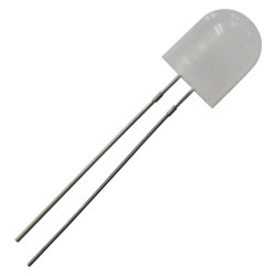 TRU COMPONENTS 1556770 LED wired Yellow/Orange Circular 8mm 360&#xB0; 60mA 1.9V