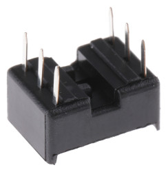 Podstawka DIL 2.54mm Pitch 7.62mm Row Spacing 6-pinowe, Przewlekany Formowany Pin, 10A Winslow