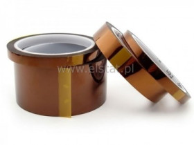 Taśma zabezpieczająca kaptonowa zielona 20mm 180st