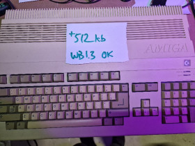 Amiga 500 with 1mb memory. Kickstart 1.3.