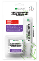 AG221 Zalewa silikonowa 029 dwuskładnikowa 100g + 10g - kolor szary