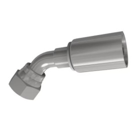 Złączka hydrauliczna, Złacze A: Przewód elastyczny 5/16 cala, Złacze B: UNF 9/16-18 żeńskie, Stal, 350 bar