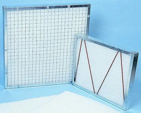 Filtr powietrza HVAC, 495 x 394 x 45mm, RS PRO