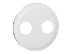 CELIANE Plakietka do gniazd TV-RD biała 068283 LEGRAND