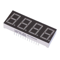 Green 0.56" 4-Digit Seven Segment Display Anode LED
