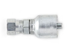 Złączka hydrauliczna, Złacze A: Przewód elastyczny 1/2 cala, Złacze B: UNF 3/4-16 żeńskie, Stal, 350 bar