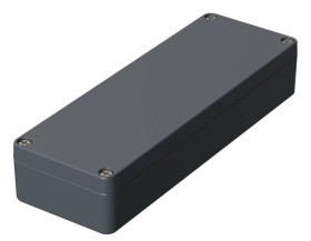 Bopla A 106 (01106000) - obudowa aluminiowa z uszczelką neoprenową (185,5 x 64 x 34,5 mm)